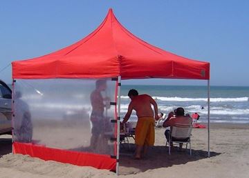 Imagen de Carpa Gazebo Plegable Reforzado 3x3m Con Laterales Aluminio