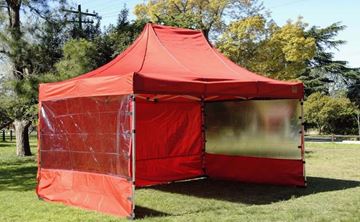 Imagen de Carpa Gazebo Plegable Reforzado 3x4.50m Con Laterales + Bolso