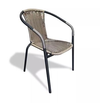 Imagen de Silla De  Rattan Apilable