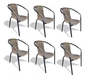 Imagen de Silla  Rattan Combo X 6 Unidades