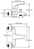 Imagen de Griferia Ducha Monocomando Exterior Con Transferencia L0301