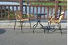 Imagen de Juego De Jardin Mesa Vidrio + 4 Sillas - Set Combo - Rattan Crema