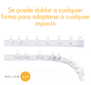 Imagen de Riel Flexible Curvo PVC LITE